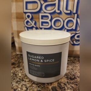 BATH AND BODY WORKS SUGARED LEMON AND SPICE